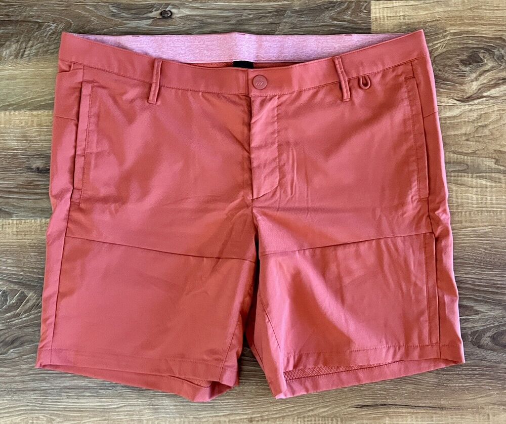 All in Motion Men’s Rust Moisture Wicking Golf Shorts Stretch Fabric Sz:40 EUC